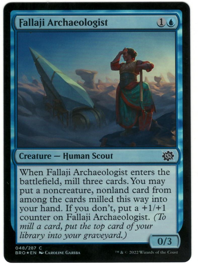 Fallaji Archaeologist [Foil] #48