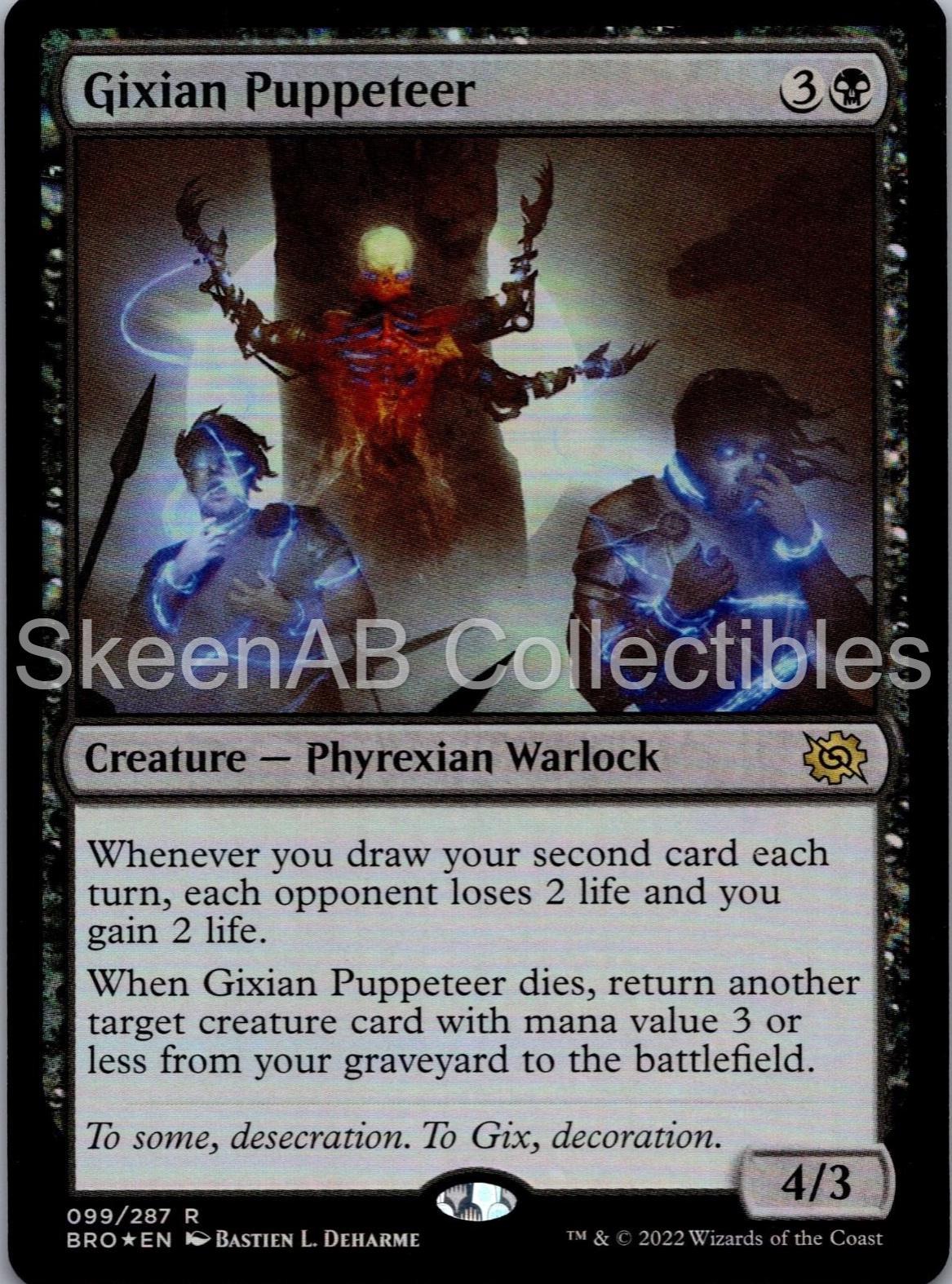 Gixian Puppeteer [Foil] #99