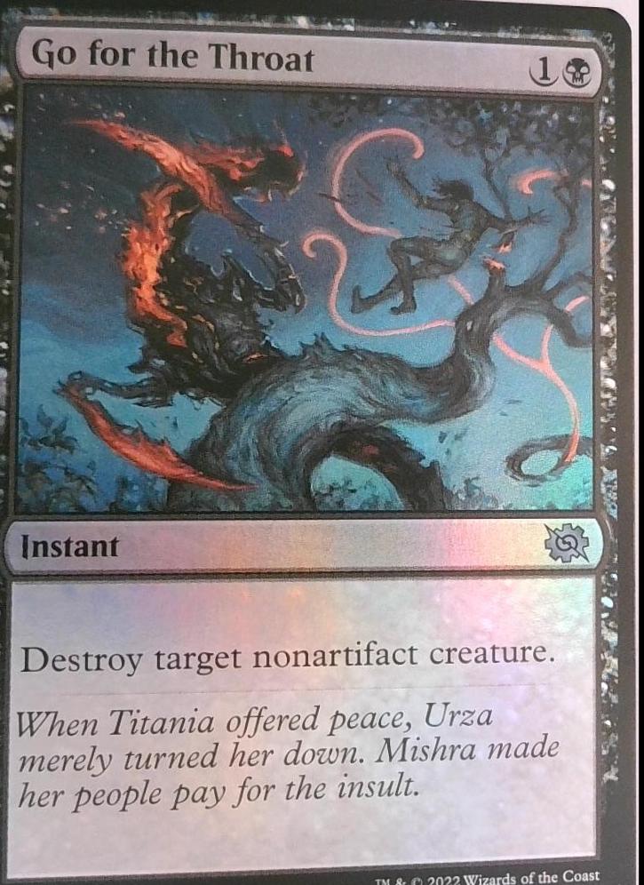 Go for the Throat [Foil] #102