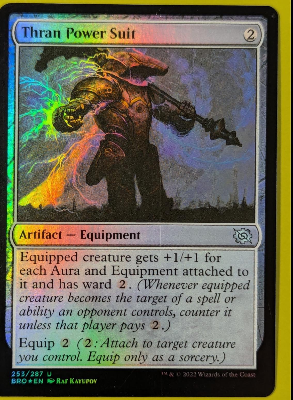 Thran Power Suit [Foil] #253