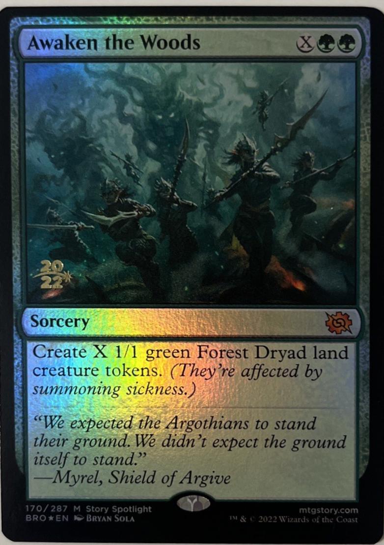Awaken the Woods [Foil] #170