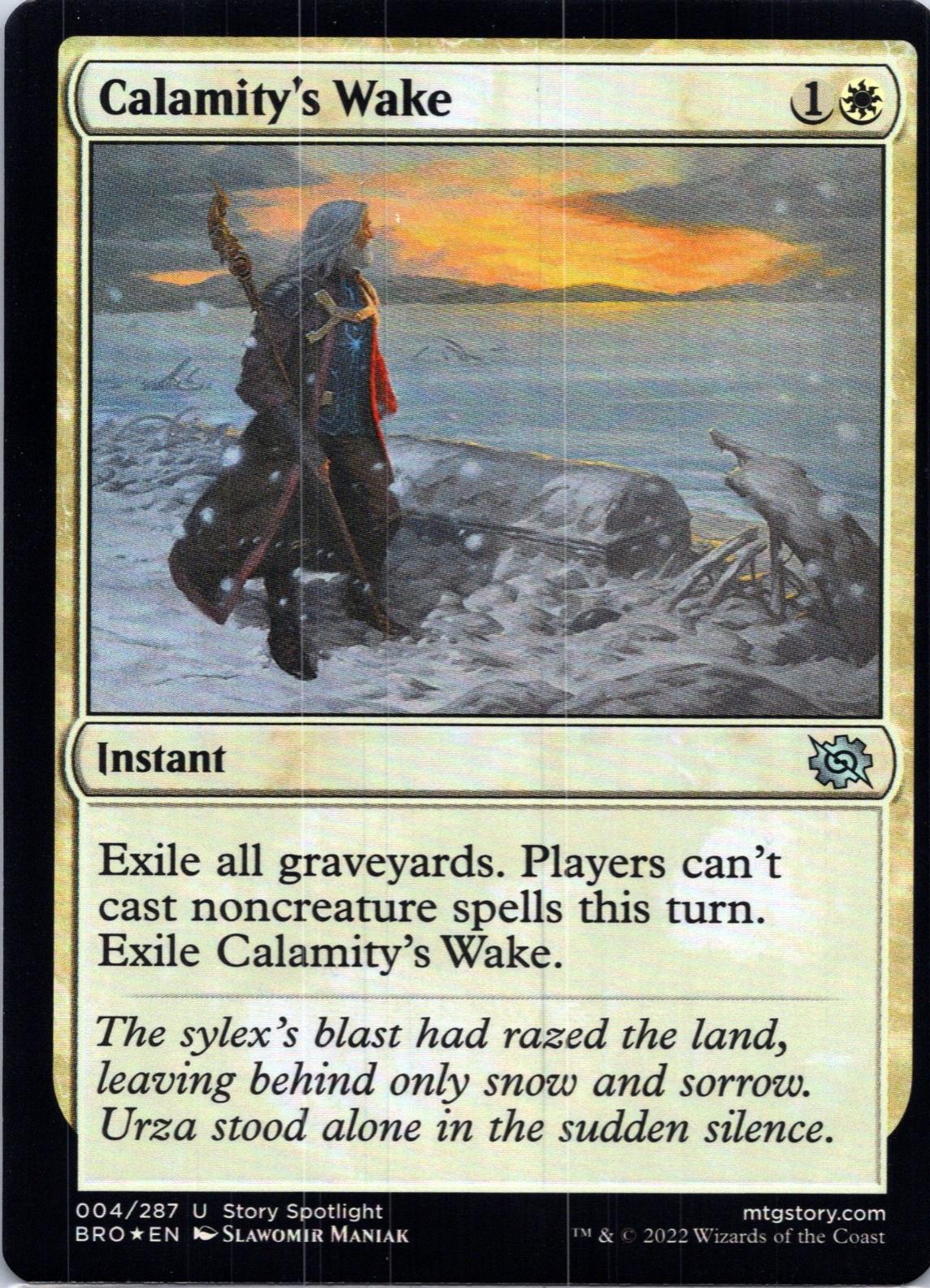 Calamity's Wake [Foil] #4