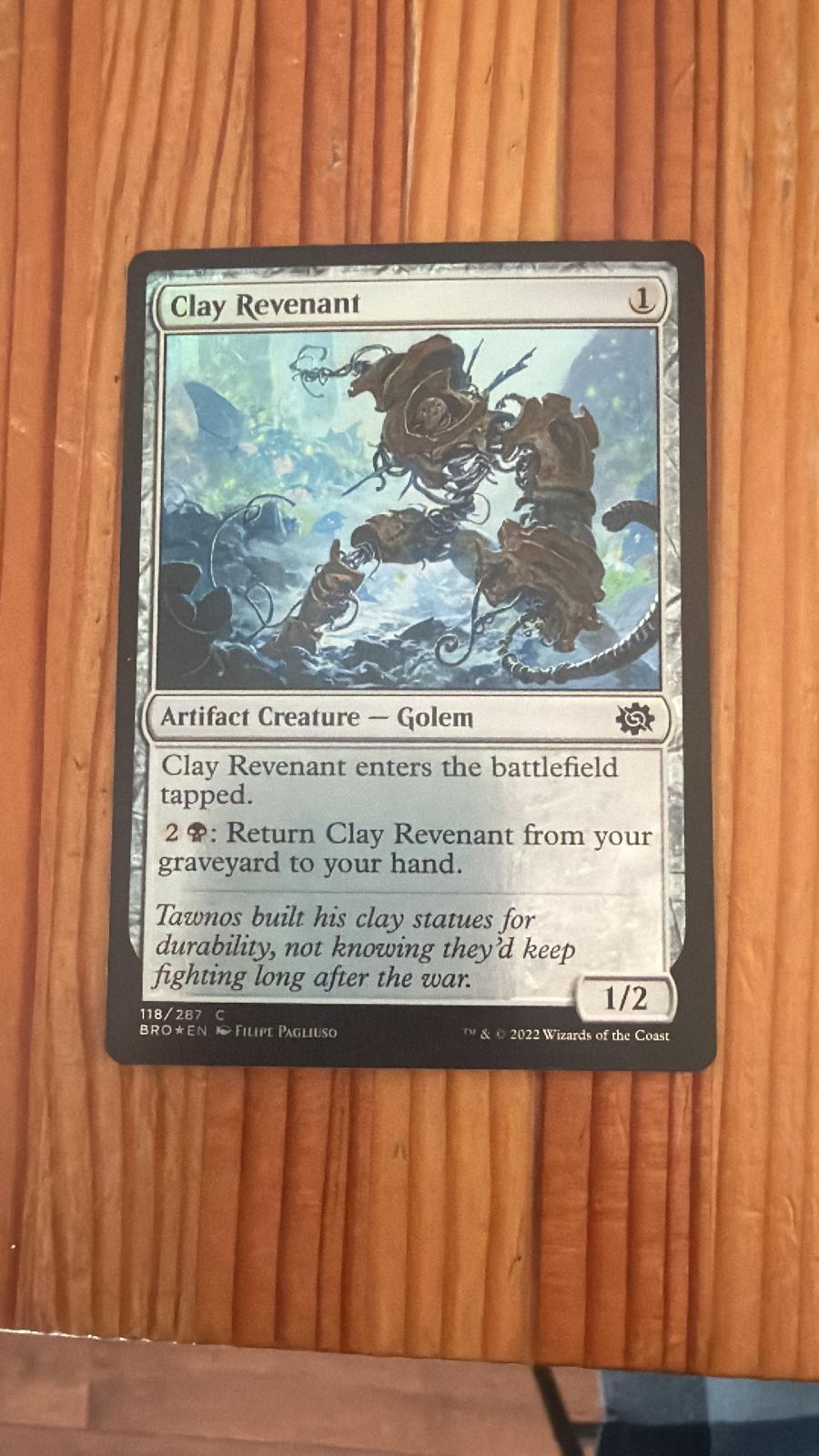 Clay Revenant [Foil] #118