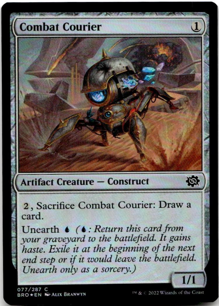 Combat Courier [Foil] #77