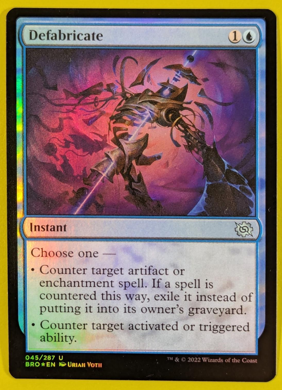 Defabricate [Foil] #45