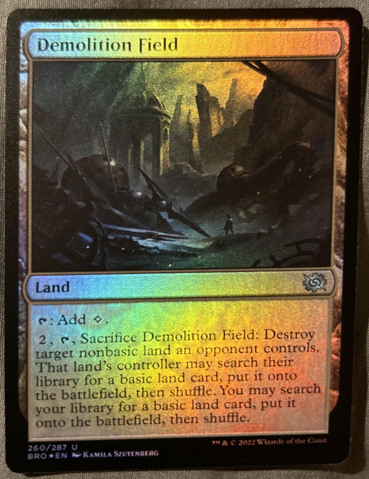 Demolition Field [Foil] #260