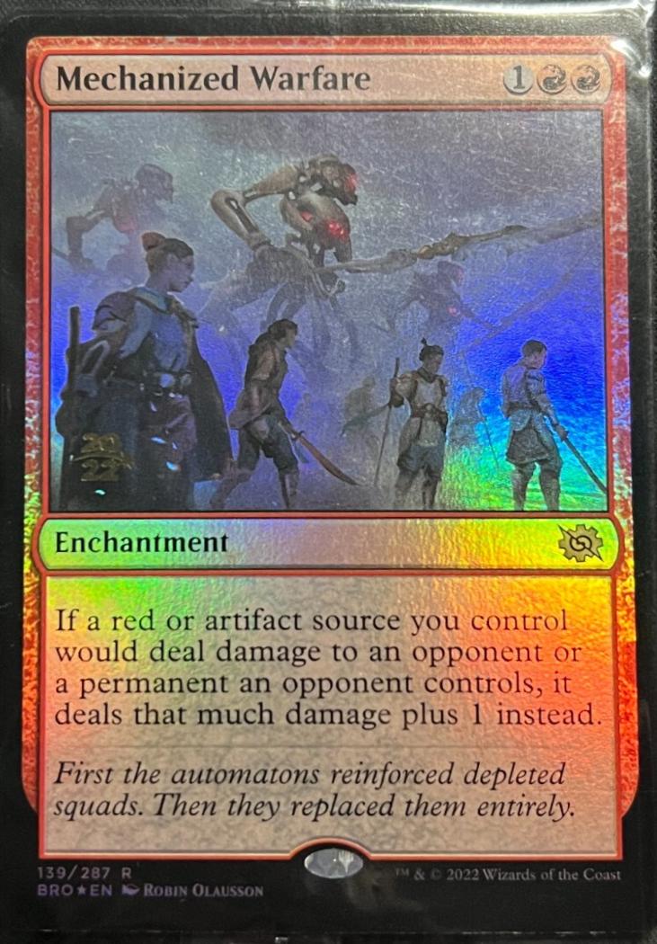 Mechanized Warfare [Foil] #139