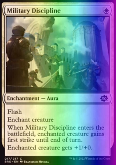 Military Discipline [Foil] #17