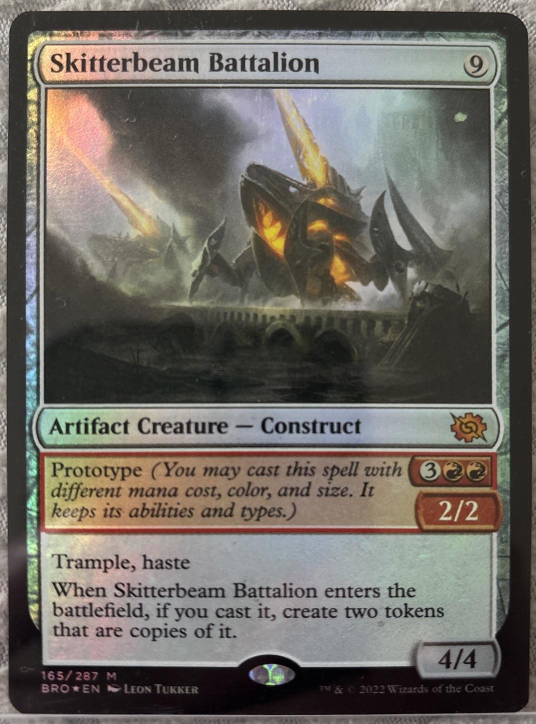 Skitterbeam Battalion [Extended Art Foil] #343
