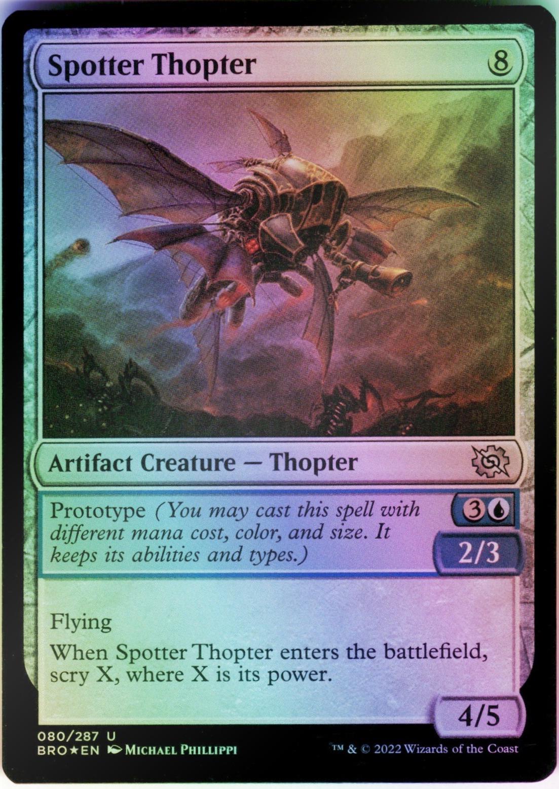 Spotter Thopter [Foil] #80