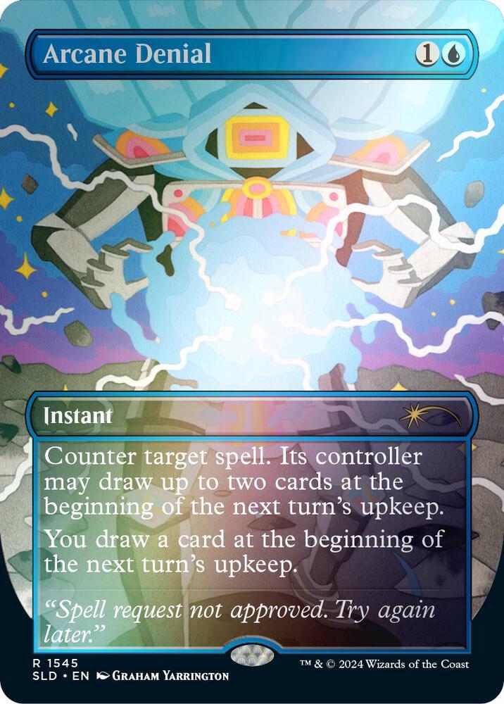 Arcane Denial [Rainbow Foil] #1545