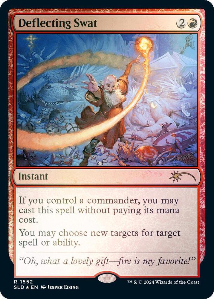 Deflecting Swat [Rainbow Foil] #1552