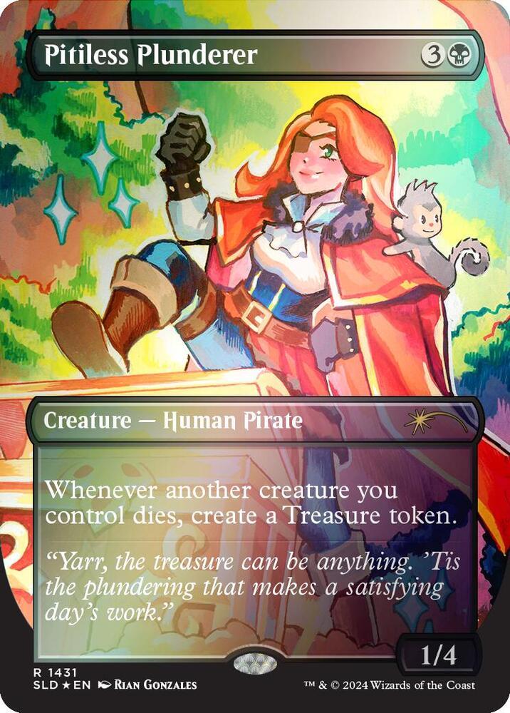 Pitiless Plunderer [Rainbow Foil] #1431