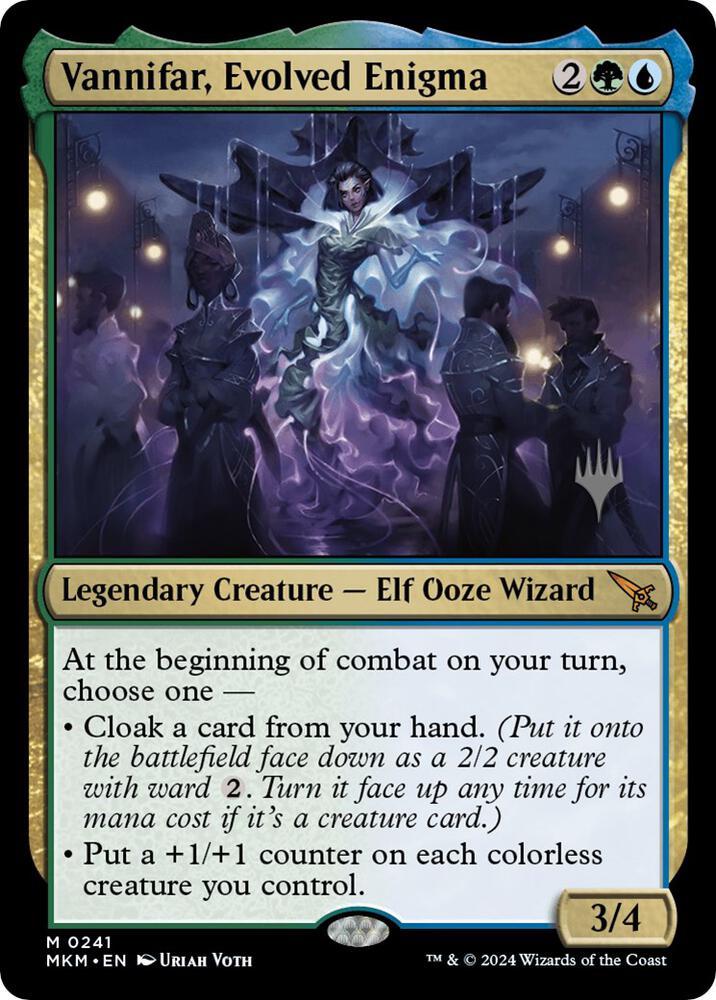Vannifar, Evolved Enigma [Planeswalker Stamped] #241