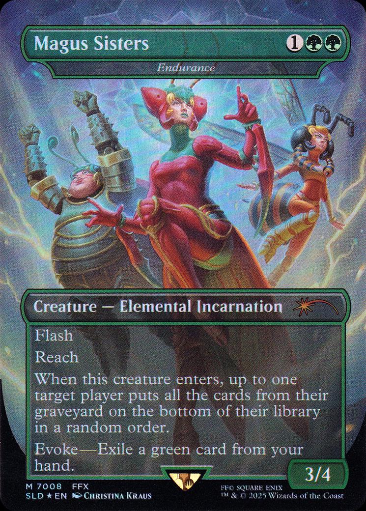 Magus Sisters - Endurance [Rainbow Foil] #7008