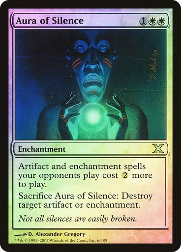 Aura of Silence [Foil] #6