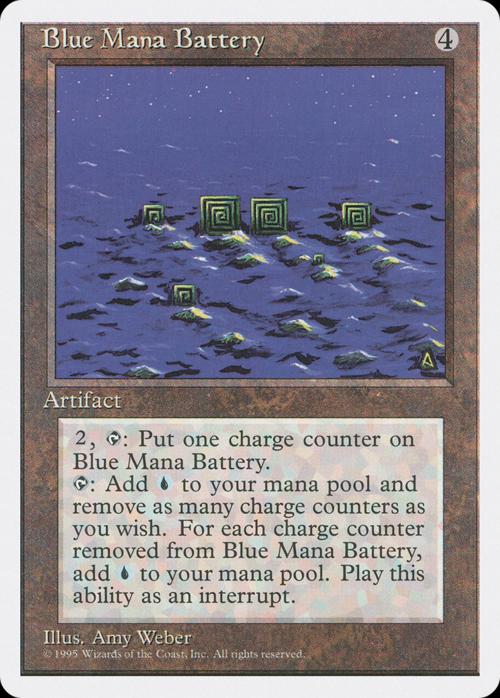 Blue Mana Battery [Alternate]