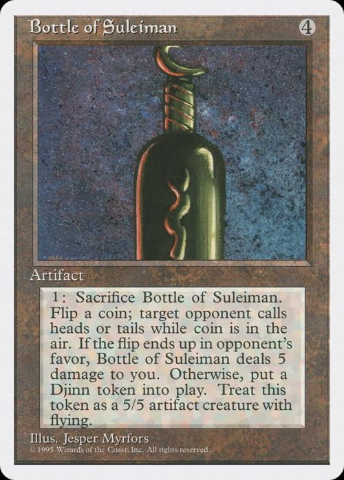 Bottle Of Suleiman [Alternate]