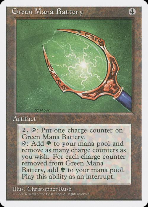 Green Mana Battery [Alternate]