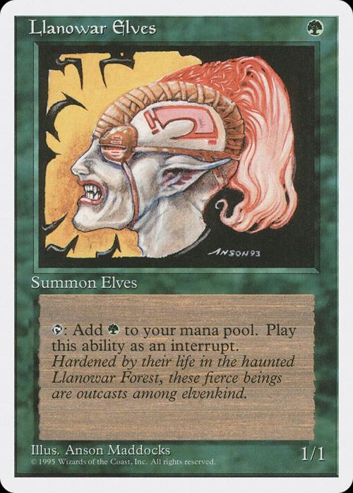 Llanowar Elves [Alternate]