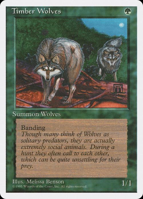 Timber Wolves [Alternate]