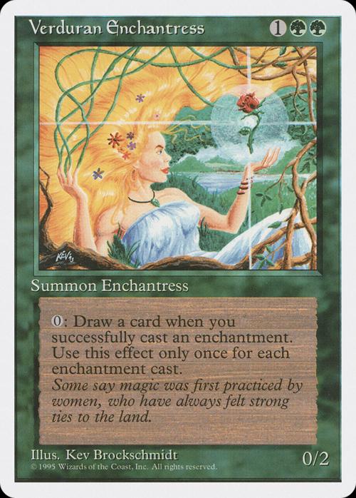 Verduran Enchantress [Alternate]