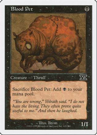 Blood Pet