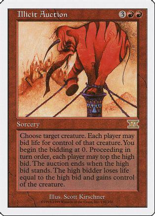 Illicit Auction