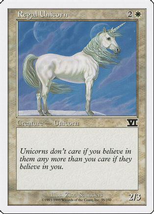 Regal Unicorn