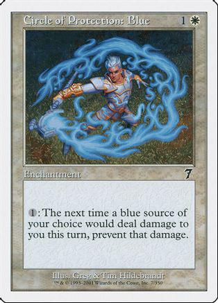 Circle of Protection: Blue [Foil]