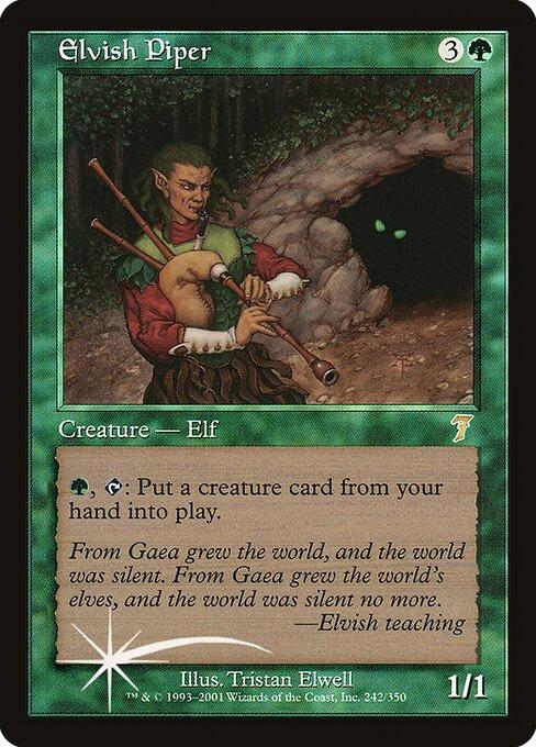 Elvish Piper [Foil] #242