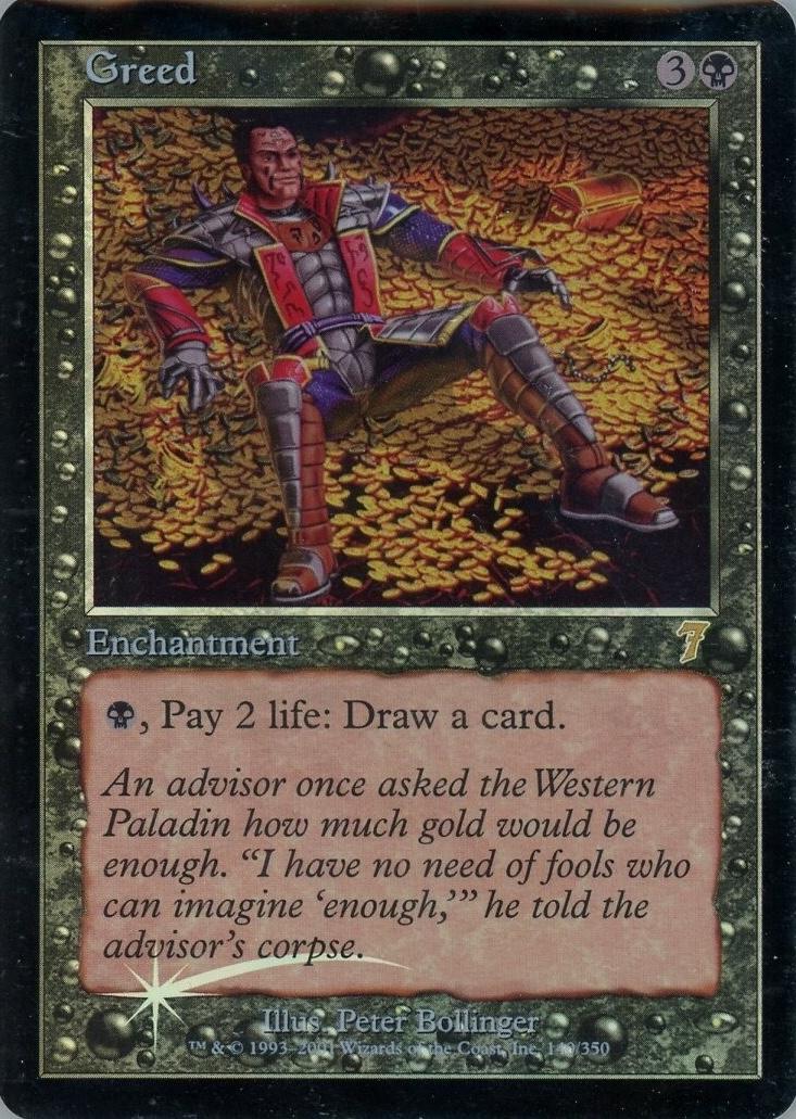 Greed [Foil] #140