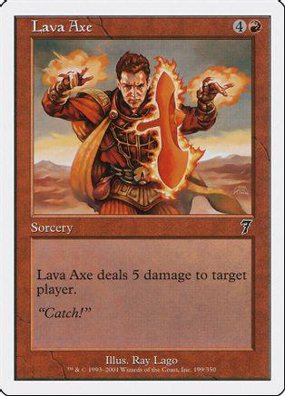 Lava Axe [Foil]