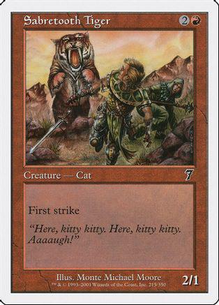 Sabretooth Tiger [Foil]