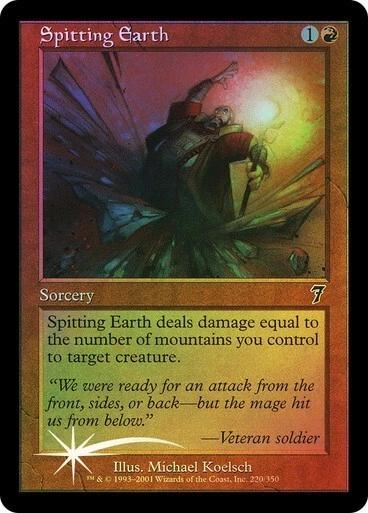 Spitting Earth [Foil] #220