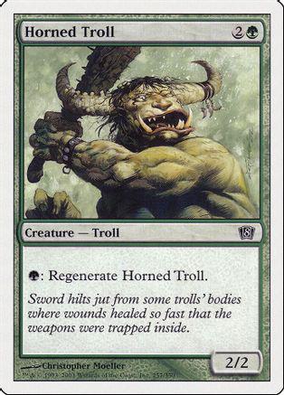 Horned Troll [Foil]