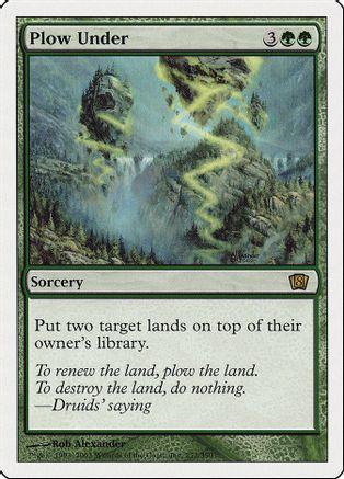 Plow Under [Foil]