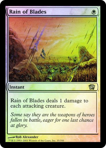 Rain of Blades [Foil]
