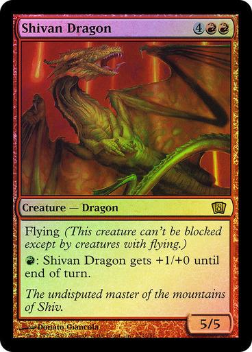Shivan Dragon [Foil]