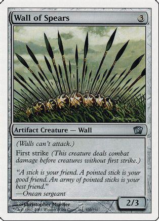 Wall of Spears [Foil]