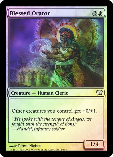 Blessed Orator [Foil] #6