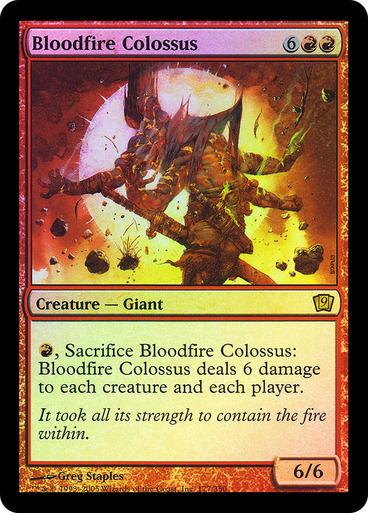 Bloodfire Colossus [Foil]
