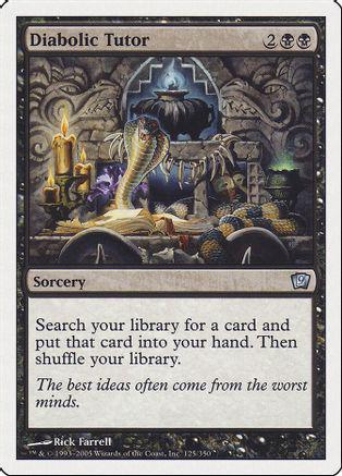 Diabolic Tutor [Foil]