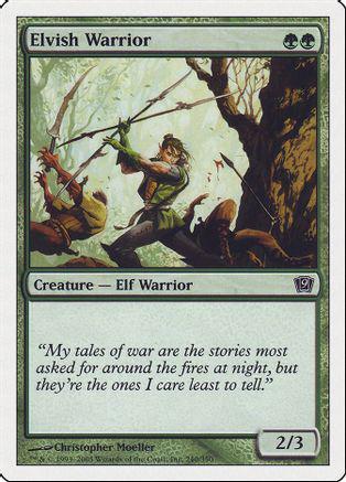 Elvish Warrior [Foil]