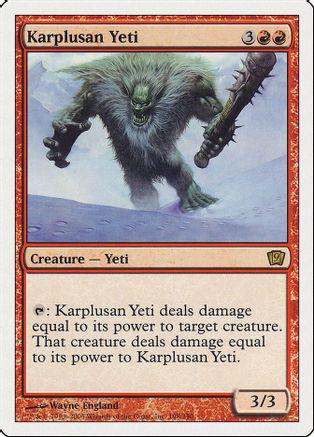 Karplusan Yeti [Foil]