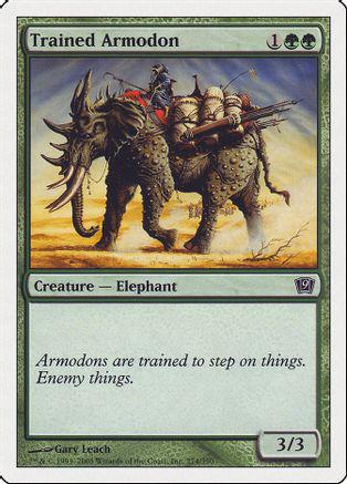 Trained Armodon