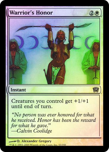 Warrior's Honor [Foil]