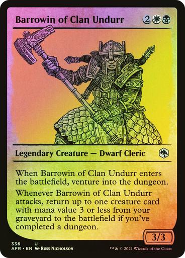 Barrowin of Clan Undurr [Showcase Foil] #336