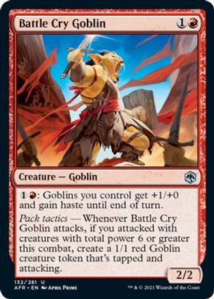 Battle Cry Goblin [Foil]
