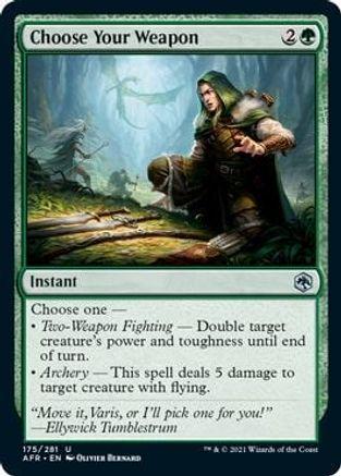 Choose Your Weapon [Foil]